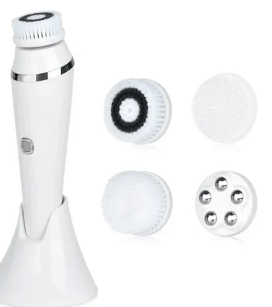 4-In-1 Rechargeable Electric Facial Cleansing Brush